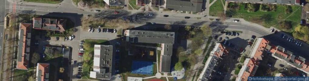 Zdjęcie satelitarne Szkoła Podstawowa nr 52 im Tadeusz Kościuszki
