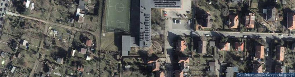 Zdjęcie satelitarne Szkoła Podstawowa nr 53 im F Chopina w Szczecinie