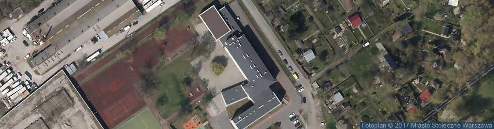 Zdjęcie satelitarne Szkoła Podstawowa nr 58 im Tadeusza Gajcego