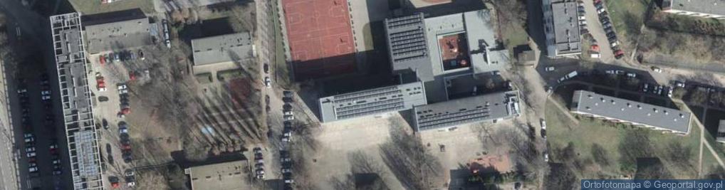 Zdjęcie satelitarne Szkoła Podstawowa nr 6 im J Kusocińskiego w Szczecinie