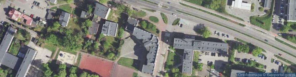 Zdjęcie satelitarne Szkoła Podstawowa nr 6 im Juliusza Słowackiego