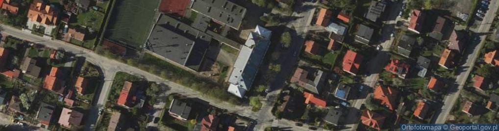 Zdjęcie satelitarne Szkoła Podstawowa nr 6 im Konstantego Ildefonsa Gałczyńskiego w Olsztynie
