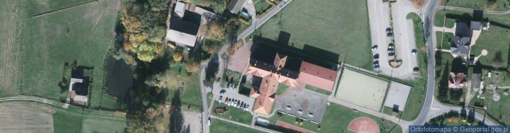 Zdjęcie satelitarne Szkoła Podstawowa nr 6 im Zofii Kossak w Pierśćcu