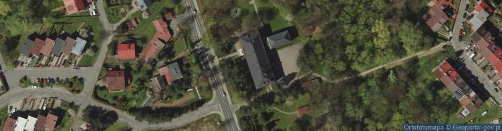 Zdjęcie satelitarne Szkoła Podstawowa nr 6 w Cieszynie