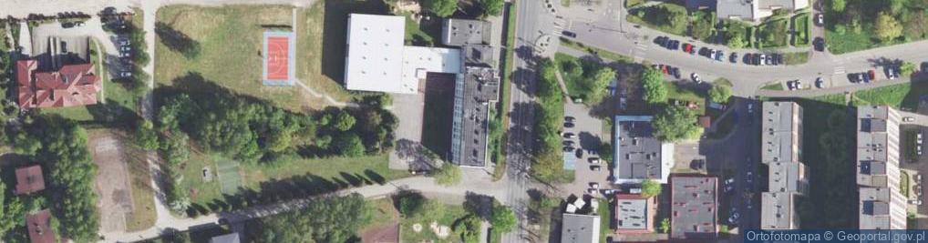 Zdjęcie satelitarne Szkoła Podstawowa nr 6 w Mysłowicach