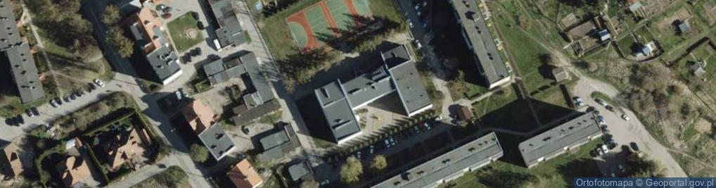 Zdjęcie satelitarne Szkoła Podstawowa nr 6 w Ostródzie