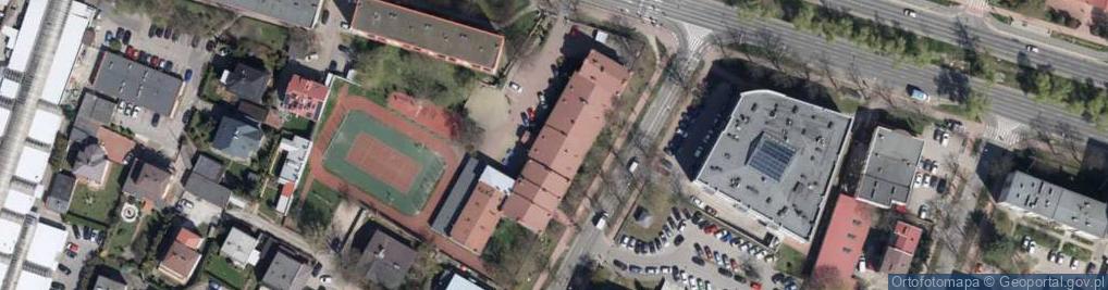 Zdjęcie satelitarne Szkoła Podstawowa nr 6 w Płocku