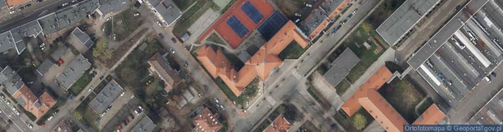 Zdjęcie satelitarne Szkoła Podstawowa nr 9 im Króla Jana III Sobieskiego