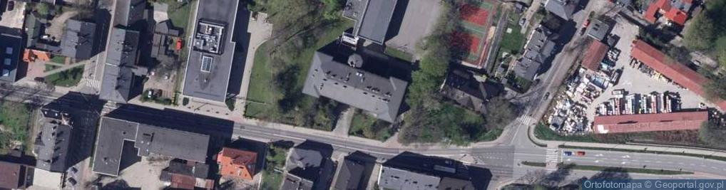 Zdjęcie satelitarne Szkoła Podstawowa nr 9 im T Kościuszki w Bielsku Białej