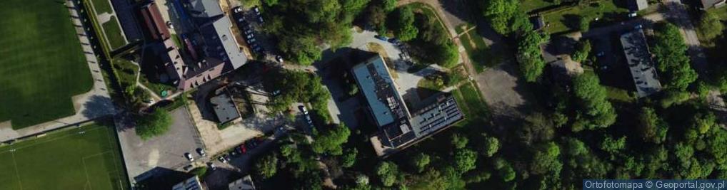 Zdjęcie satelitarne Szkoła Podstawowa Specjalna nr 3 przy Uzdrowisku Goczałkowice Zdrój Wojewódzkim Ośrodku Reumatologiczno Rehabilitacyjnym