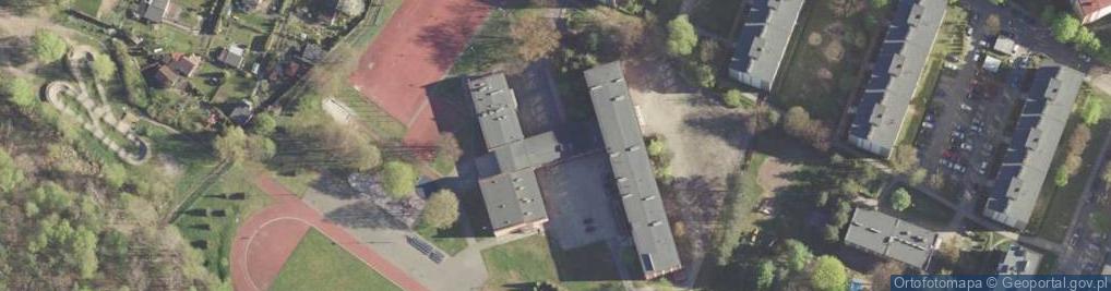 Zdjęcie satelitarne Szkoła Podstawowa Sportowa nr 15