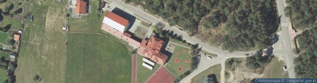 Zdjęcie satelitarne Szkoła Podstawowa w Białobieli