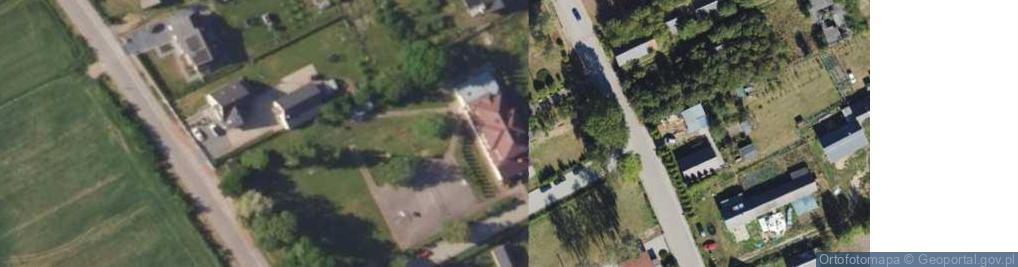 Zdjęcie satelitarne Szkoła Podstawowa w Boguszach