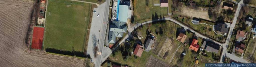 Zdjęcie satelitarne Szkoła Podstawowa w Brzeziu