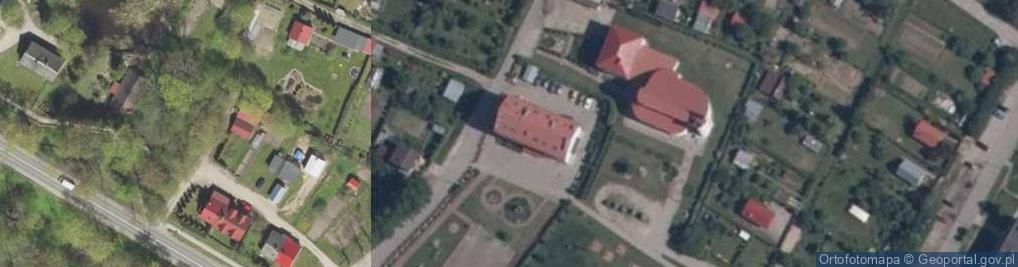 Zdjęcie satelitarne Szkoła Podstawowa w Bystrym