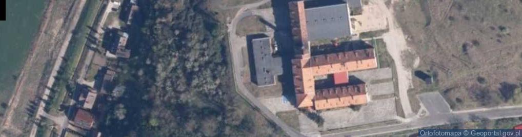 Zdjęcie satelitarne Szkoła Podstawowa w Cedyni