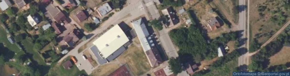 Zdjęcie satelitarne Szkoła Podstawowa w Gibach
