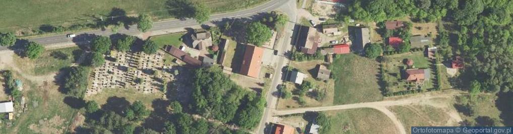 Zdjęcie satelitarne Szkoła Podstawowa w Gościmiu