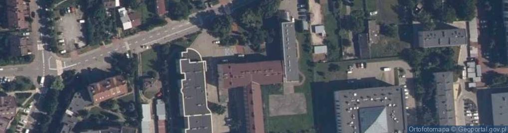 Zdjęcie satelitarne Szkoła Podstawowa w Grójcu