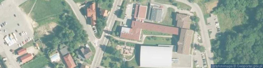 Zdjęcie satelitarne Szkoła Podstawowa w Kalwarii Zebrzydowskiej