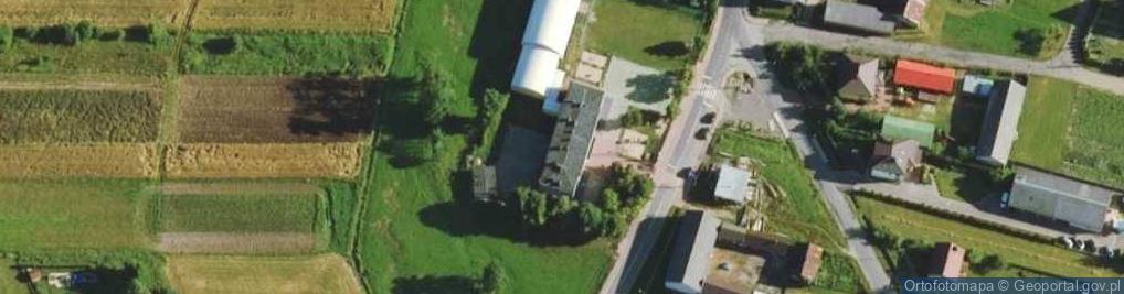 Zdjęcie satelitarne Szkoła Podstawowa w Kątach