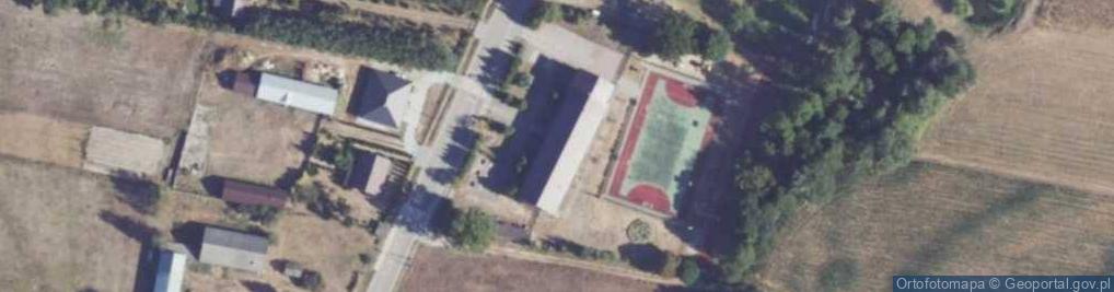 Zdjęcie satelitarne Szkoła Podstawowa w Łęgu Starościńskim