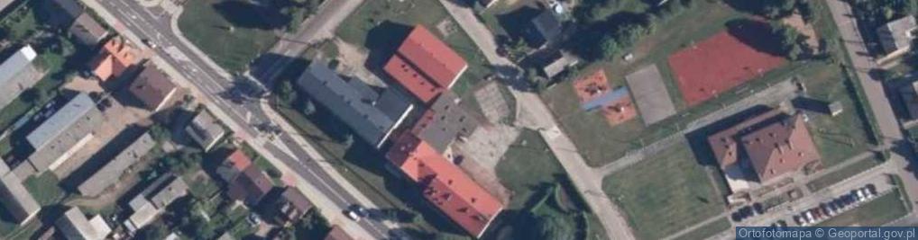Zdjęcie satelitarne Szkoła Podstawowa w Lubowidzu