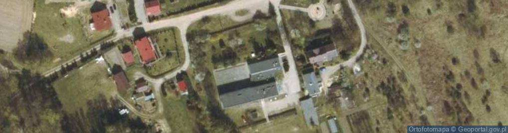 Zdjęcie satelitarne Szkoła Podstawowa w Mielnie