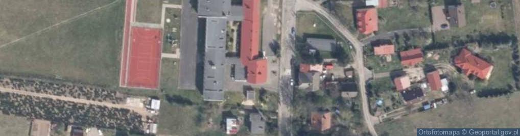Zdjęcie satelitarne Szkoła Podstawowa w Mostach