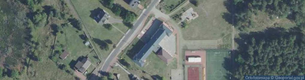Zdjęcie satelitarne Szkoła Podstawowa w Mroczkowie