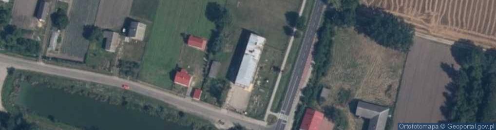 Zdjęcie satelitarne Szkoła Podstawowa w Rębowie