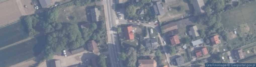 Zdjęcie satelitarne Szkoła Podstawowa w Różynach