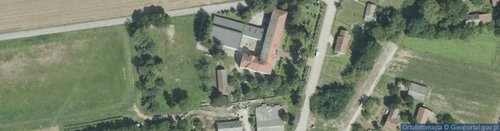 Zdjęcie satelitarne Szkoła Podstawowa w Sokolinie im Leona Wójcickiego w Sokolinie