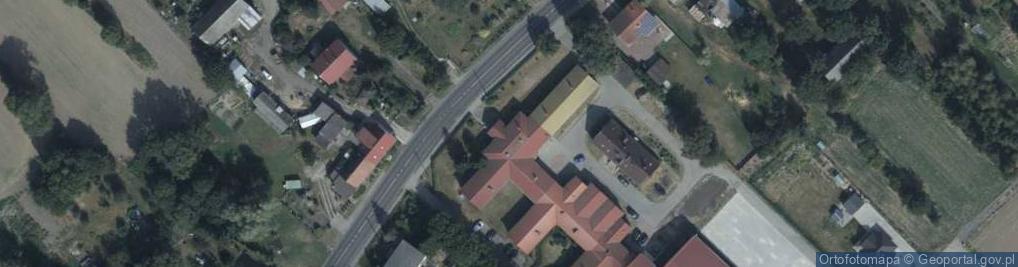 Zdjęcie satelitarne Szkoła Podstawowa w Warnicach