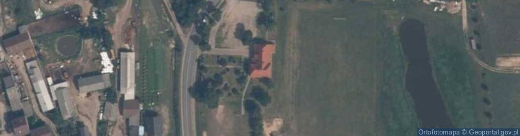 Zdjęcie satelitarne Szkoła Podstawowa w Zalesiu