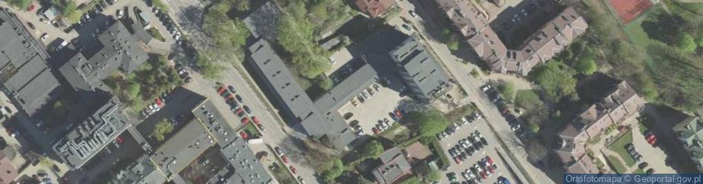 Zdjęcie satelitarne Szkoła Policealna nr 1 Ochrony Zdrowia w Białymstoku