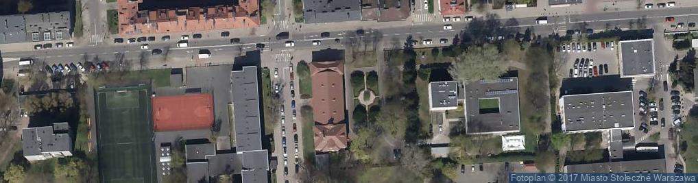 Zdjęcie satelitarne Szkoła Wyższa Im. Bogdana Jańskiego