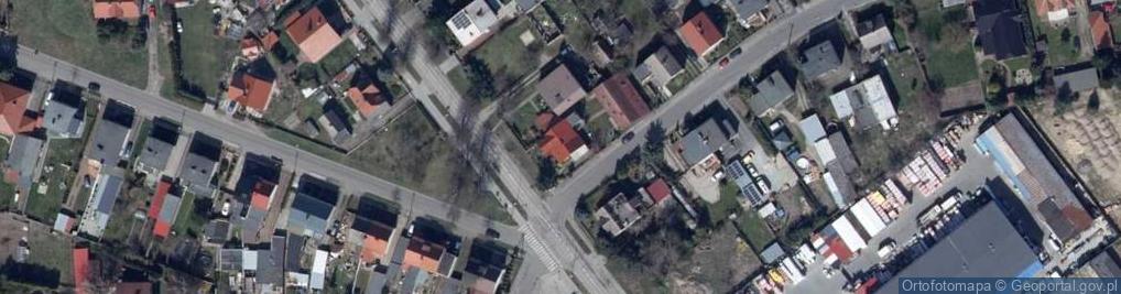 Zdjęcie satelitarne Szkółka Drzew i Krzewów Ozdobnych