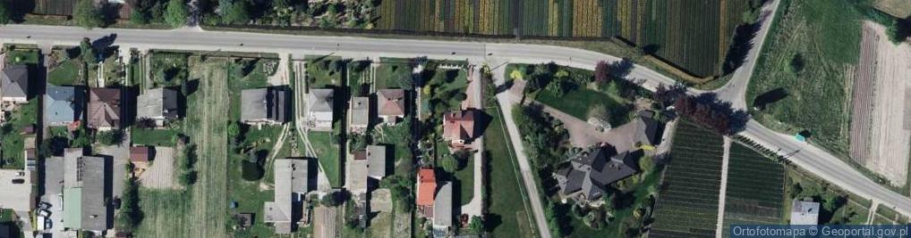 Zdjęcie satelitarne Szkółka Drzew i Krzewów Tomasz Ciupa