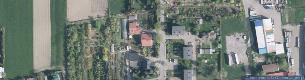 Zdjęcie satelitarne Szkółka Krzewów i Drzew Ozdobnych Krystyna Abram