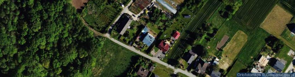 Zdjęcie satelitarne Szkółka Krzewów Ozdobnych Markiel Piotr