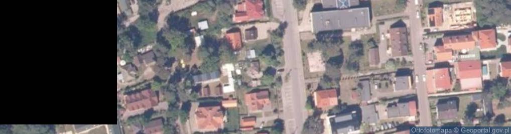 Zdjęcie satelitarne Szkolne Schronisko Młodzieżowe Fala w Pobierowie