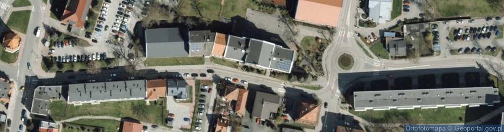 Zdjęcie satelitarne Szkolne Schronisko Młodzieżowe w Malborku