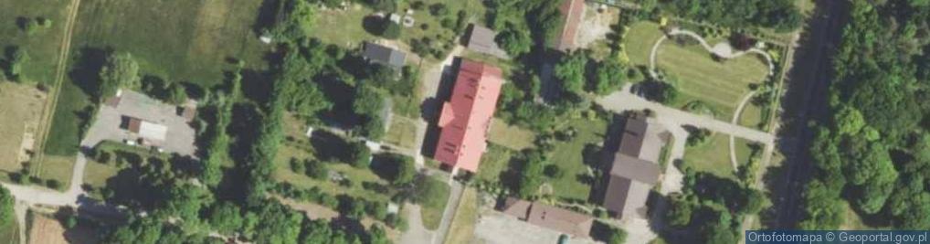 Zdjęcie satelitarne Szkolne Schronisko Młodzieżowe w Złotym Potoku