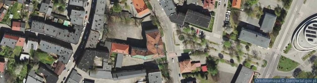 Zdjęcie satelitarne Szkolne Stowarzyszenie Wyższej Użyteczności Publicznej Ago