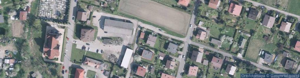 Zdjęcie satelitarne Szpak Tadeusz Roboty Inż.Budowlane, Kamieniarstwo Nagrobkowe Grabarstwo