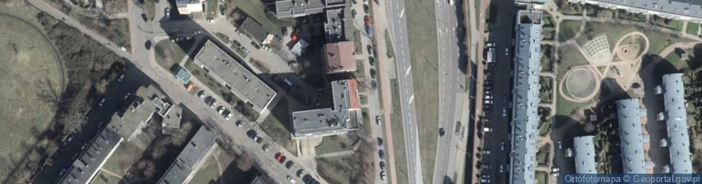 Zdjęcie satelitarne Szpila Usługi Krawieckie Grażyna Lilianna Rosłan