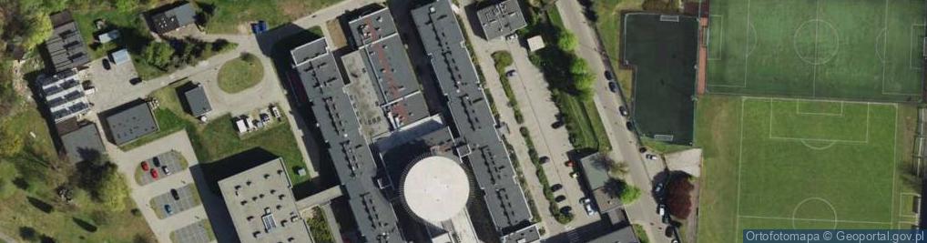 Zdjęcie satelitarne Szpital Miejski w Zabrzu