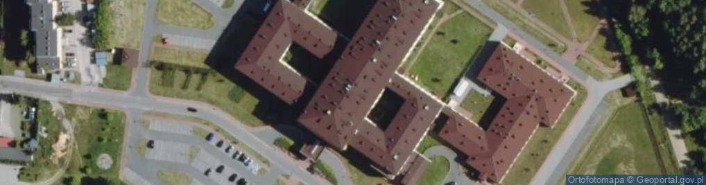 Zdjęcie satelitarne Szpital Powiatowy w Pułtusku