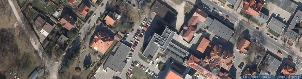 Zdjęcie satelitarne szpital